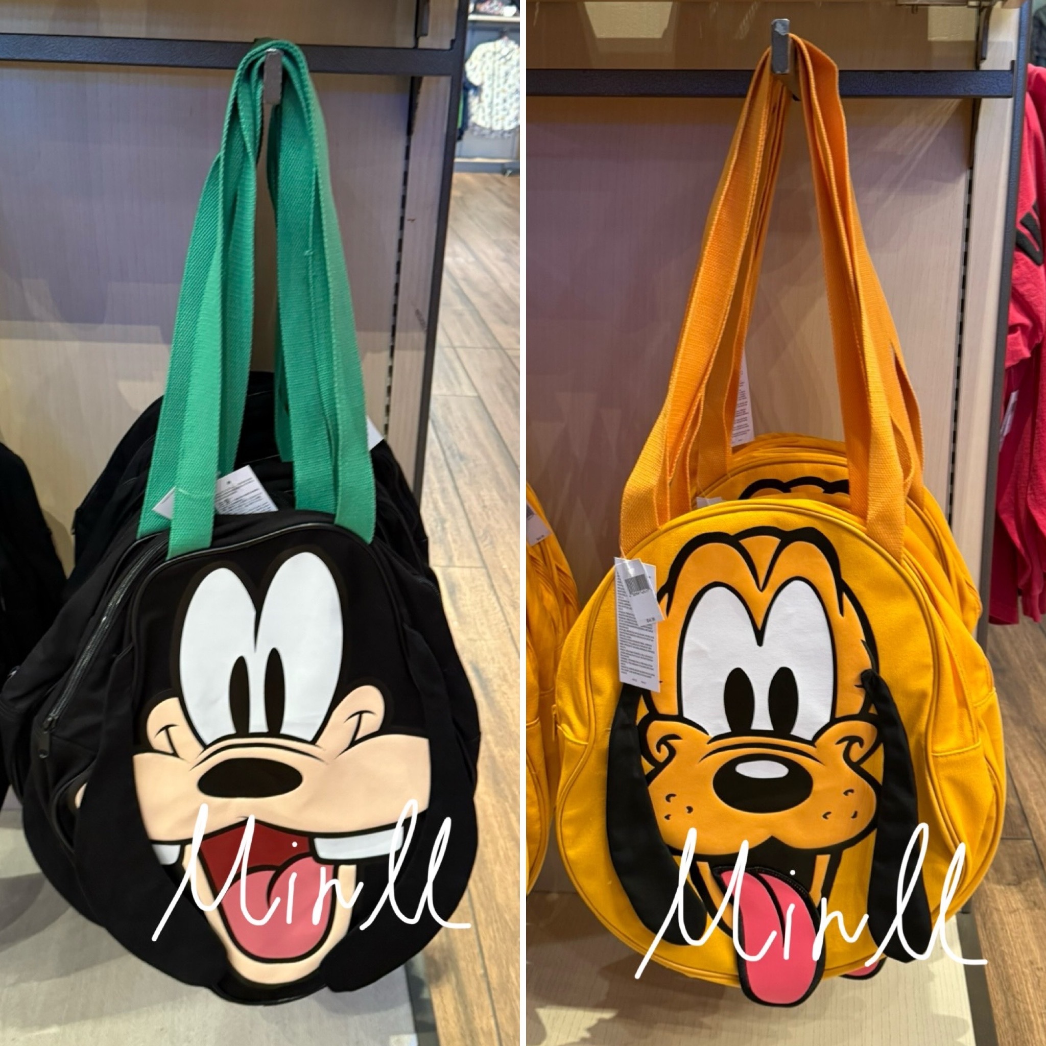 【Disney】Walt Disney World グーフィ＆プルート トートバッグ