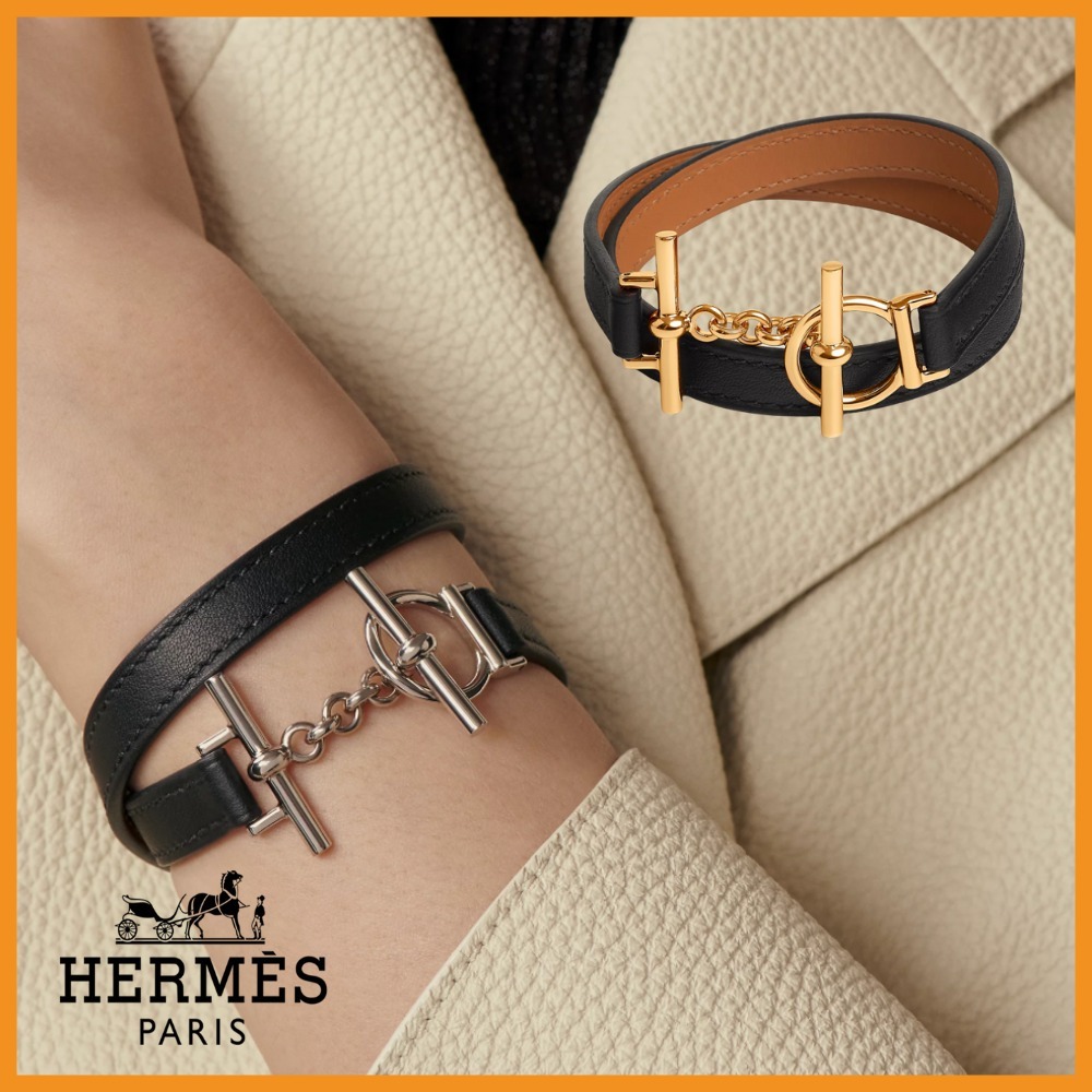 【HERMES】コーデのアクセントに★ダブルツアー ブレスレット