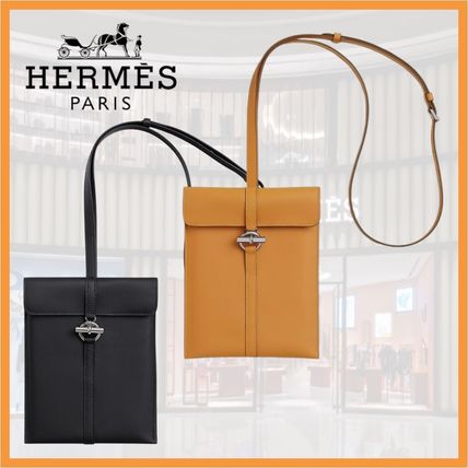 洗練ミニマル派に◎一生モノ】HERMES ショルダーバッグ (HERMES