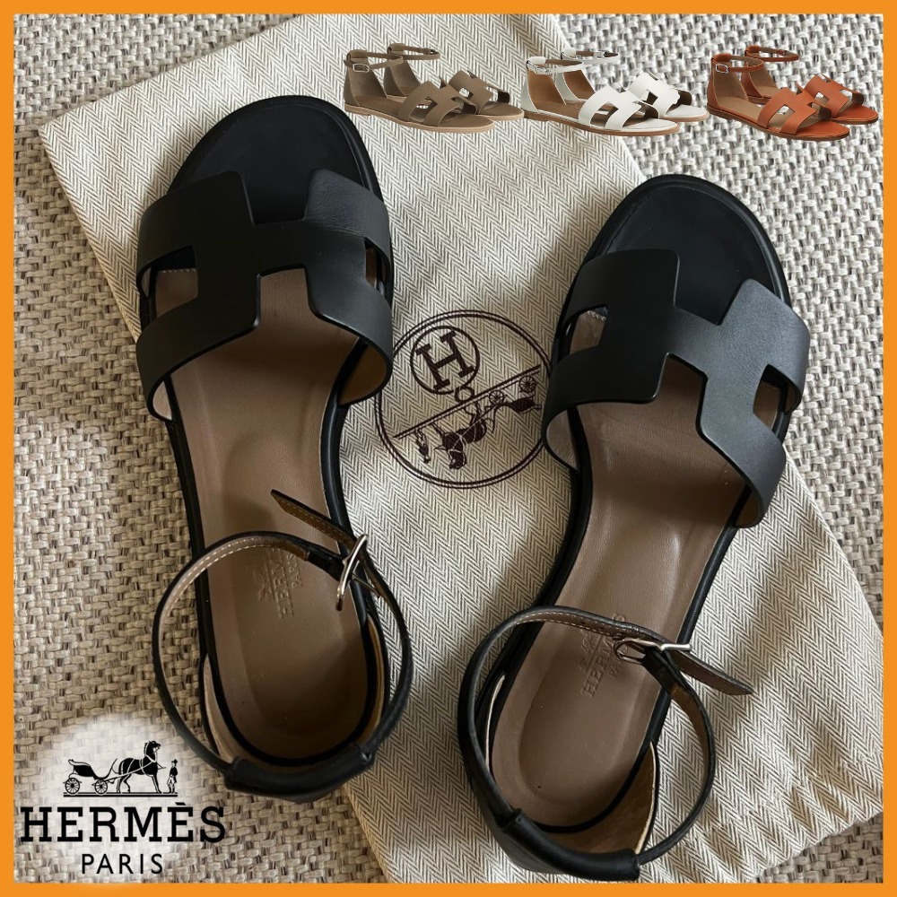 【HERMES】定番のHカットがお洒落★サントリーニ サンダル