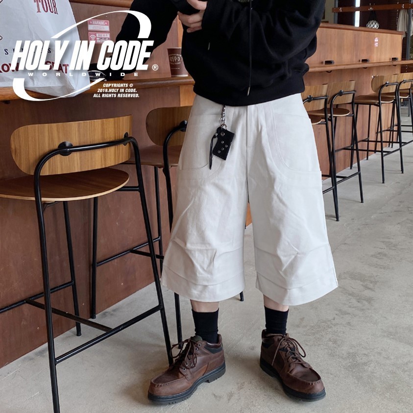 ショートパンツ No.1204 round pintuck bermuda SHORTS (3color)