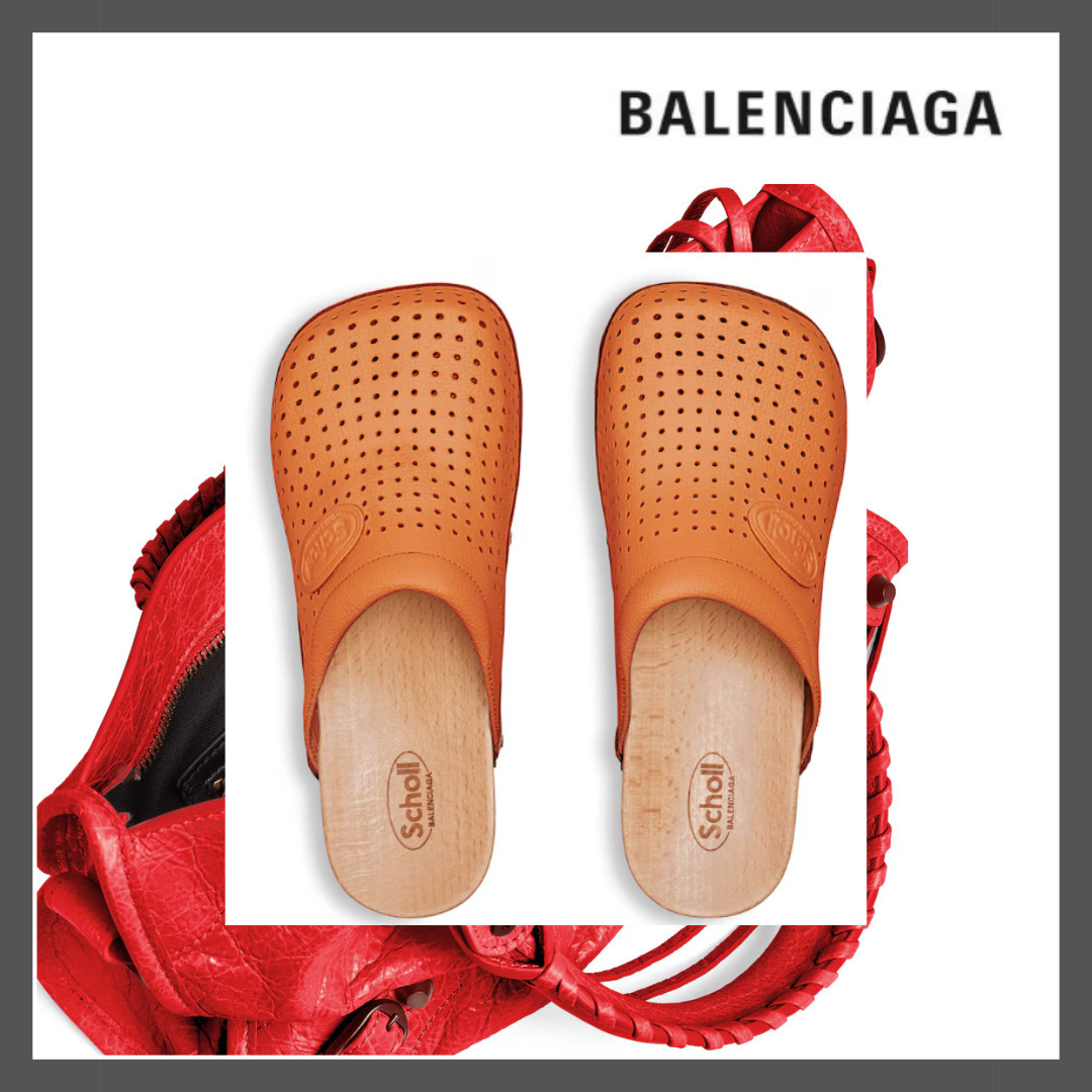関税込★VIP価格【BALENCIAGA】Scholl クロッグ ミュール Women's Balenciaga I Scholl Sandal in Silver | Balenciaga US