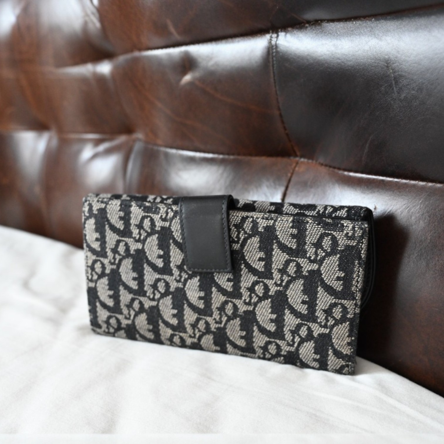 【DIOR】ディオール★SADDLE LONG WALLET ★長財布【ランクA】 BUYMA VINTAGE 中古 【DIOR】ディオール☆SADDLE LONG WALLET