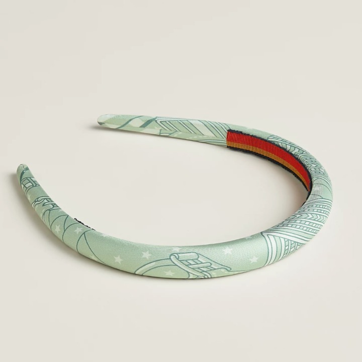 《カラフルでお洒落♡》HERMES ヘッドバンド