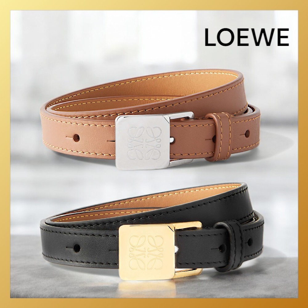 大人気♪【LOEWE】関税・送料込☆ ロエベ レザーベルト