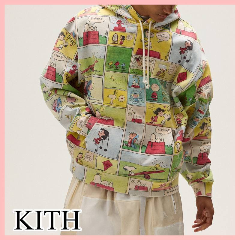KITH for Peanuts Comic Nelson フーディ パーカー 送料込み