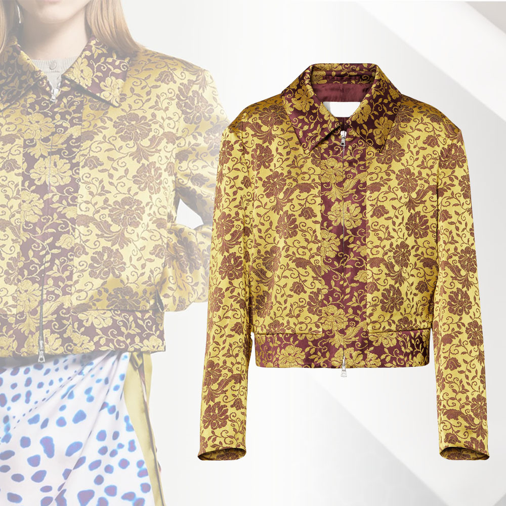 【DRIES VAN NOTEN】SS25 クロップド ジャケット 送料関税込