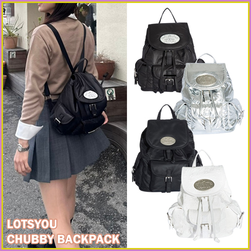 ★韓国の人気★【LOTSYOU】 CHUBBY BACKPACK★ ジェニー着用★