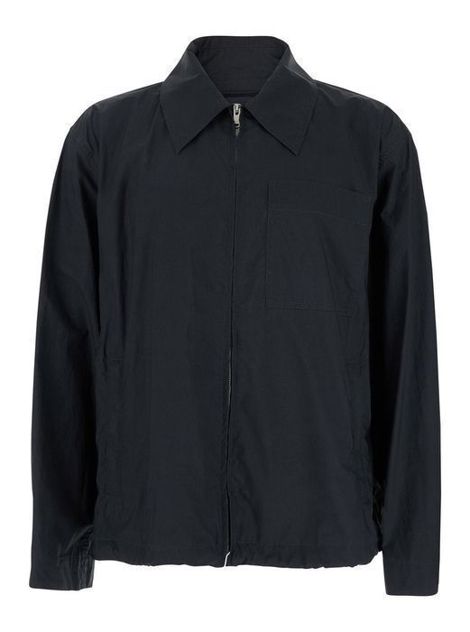 Tシャツ・カットソー [Bottega Veneta] Grey Jacket With Pocket On Th