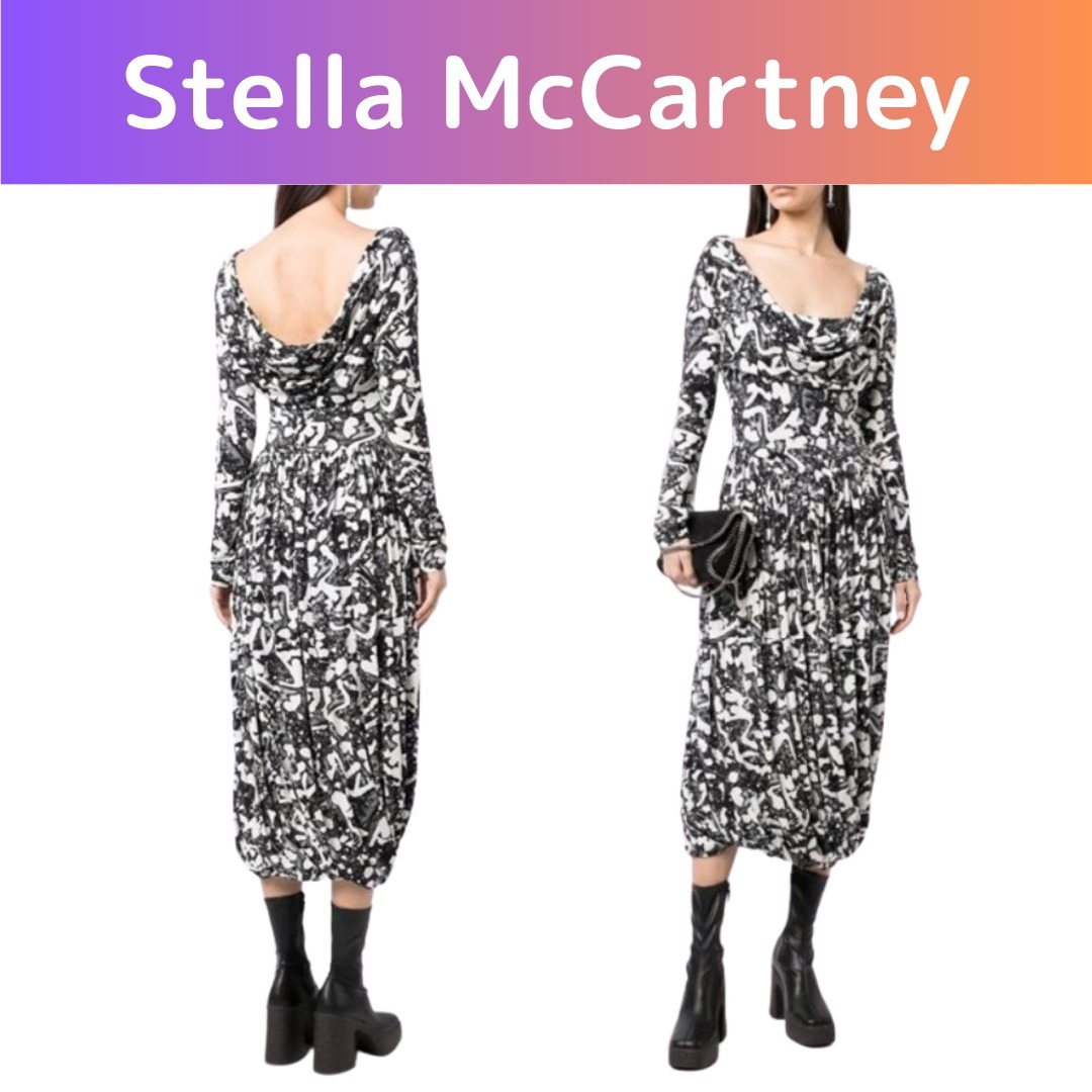 【関税込み】★Stella McCartney★プリント ドレス 6A00613AS352