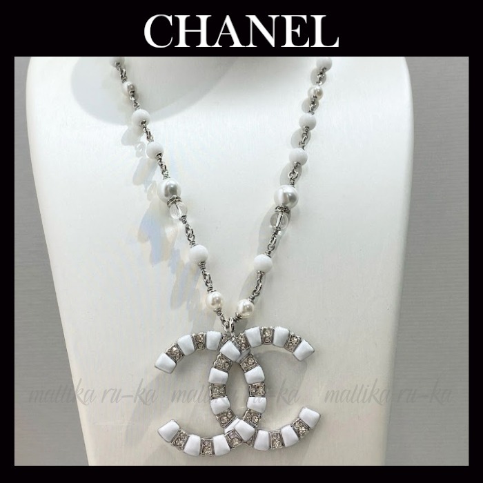 大きめCCマーク♡【CHANEL】シャネル ロゴ ネックレス