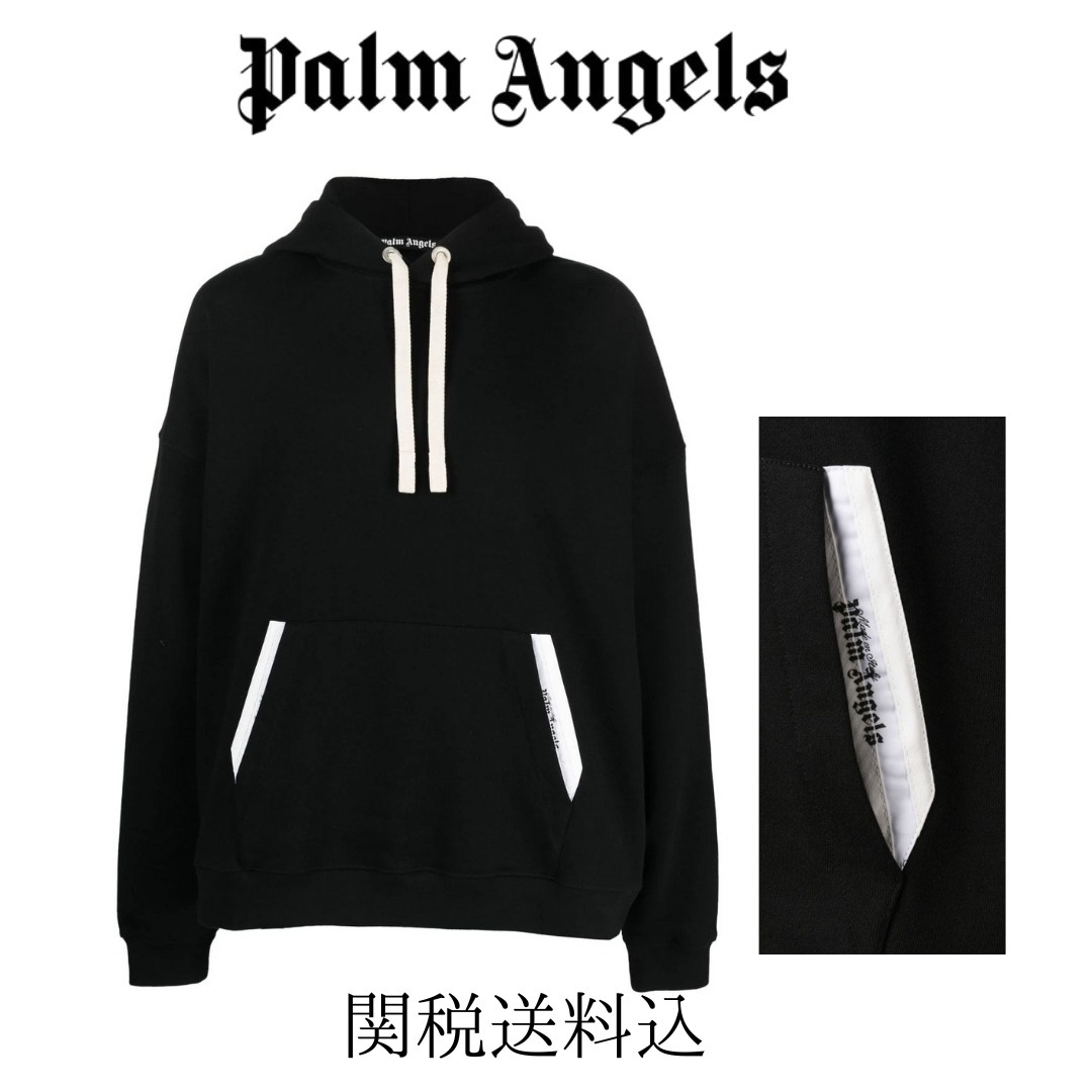 Palm Angels サルトリアルテープクラシックフーディ 関税送料込