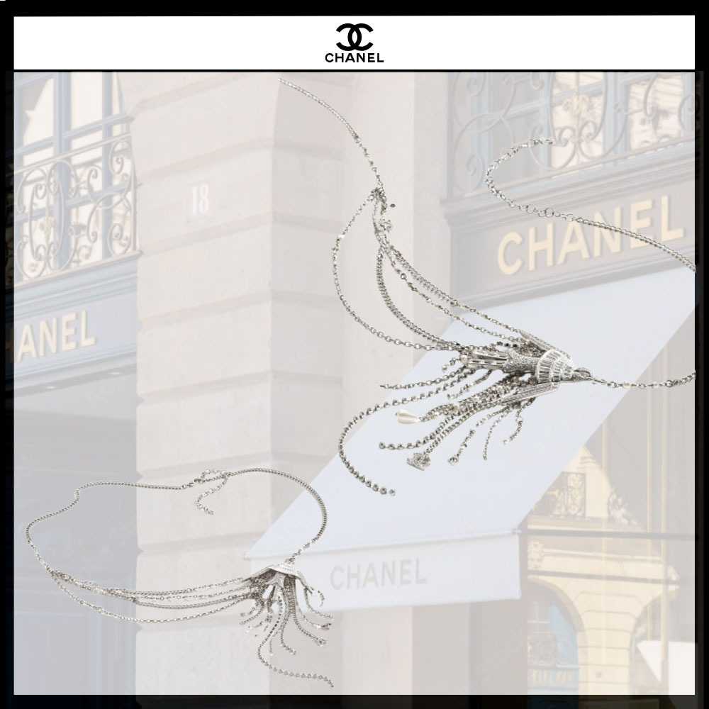 ◆上品な煌めき◆【CHANEL】チェーンベルト