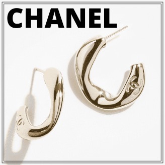 【エレガント】CHANEL 2025年 フープピアス