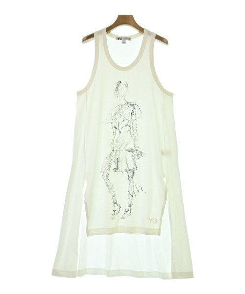 Y-3 ワイスリー ワンピース 白 S 2006725F0064