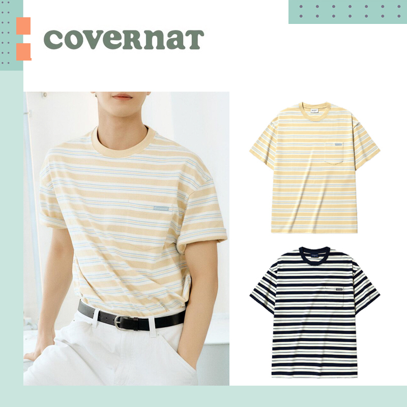 COVERNAT ♥ Multi Stripe T-Shirt/追跡付