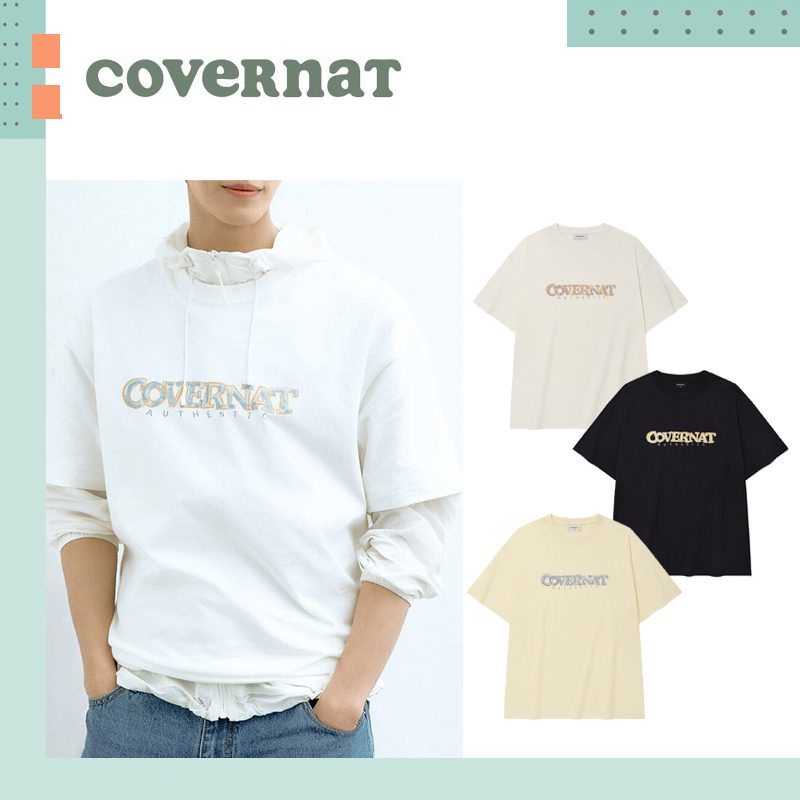 COVERNAT ♥ Multicolor logo graphic t-shirt/追跡付