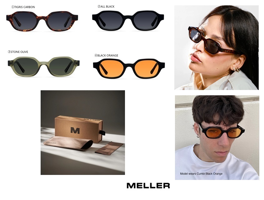 【MELLER】バイオベース・ユニセックスサングラス★CUMBI