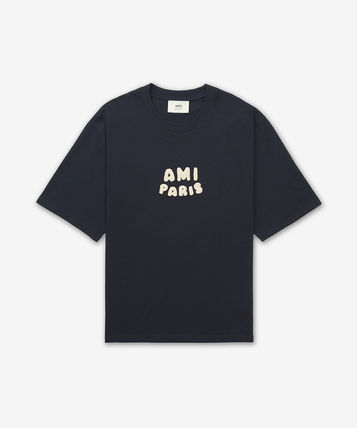 AMI PARIS アミパリス Tシャツ ネイビー 楽天市場】アミパリス tシャツ（カラーネイビー）（Tシャツ
