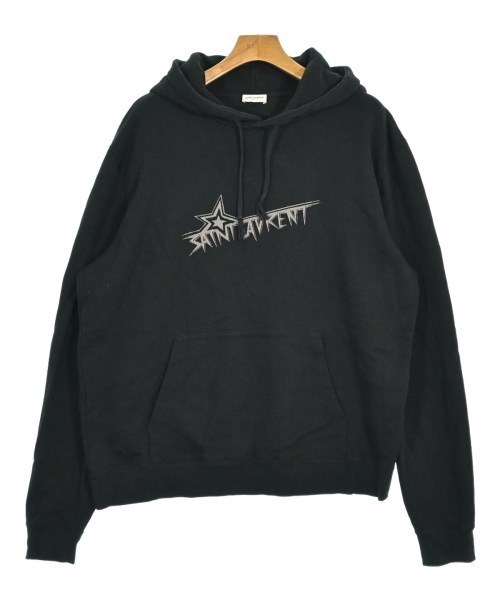 SAINT LAURENT PARIS パーカー 黒 2137125M0050