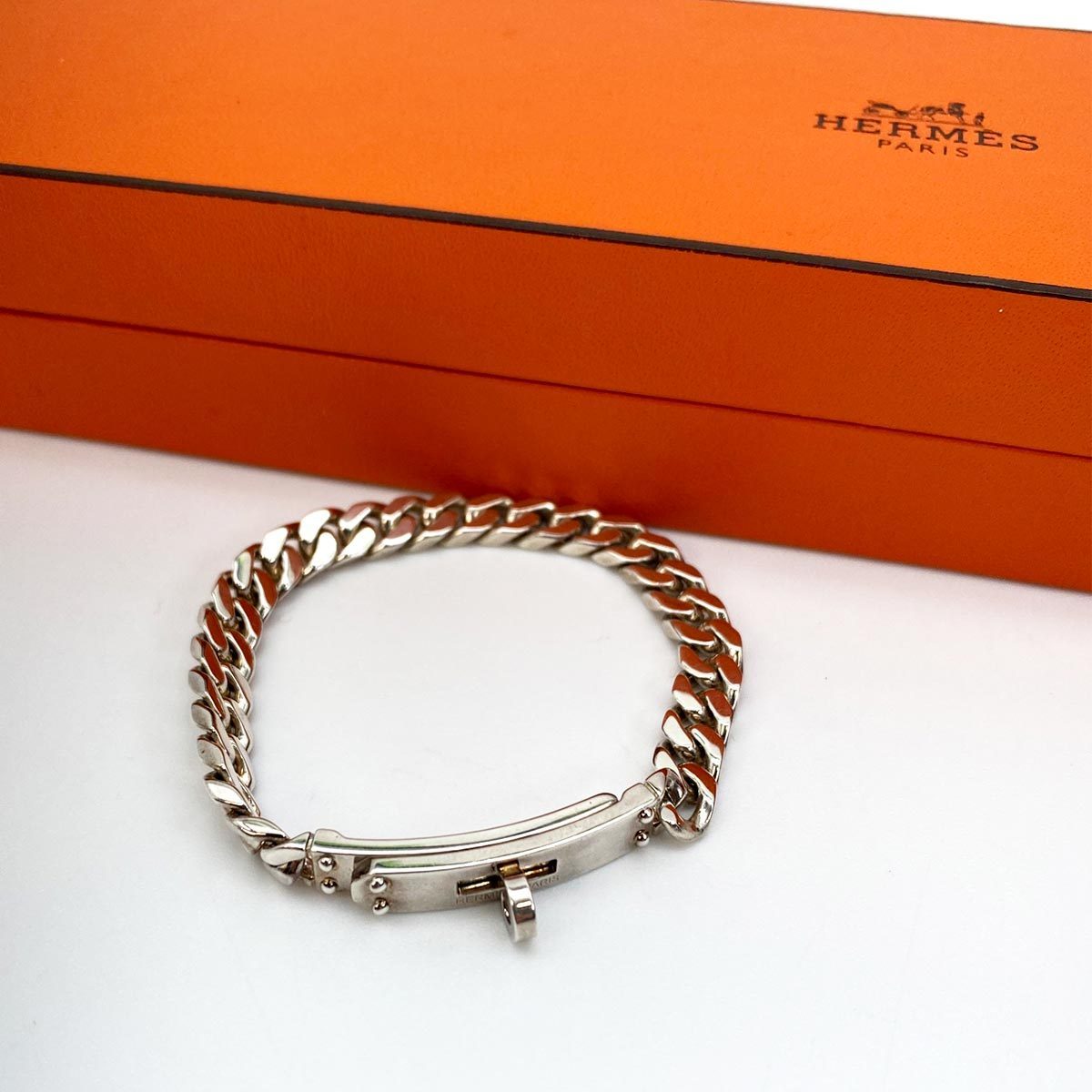 HERMES エルメス ケリーグルメット TPM ブレスレット 9120