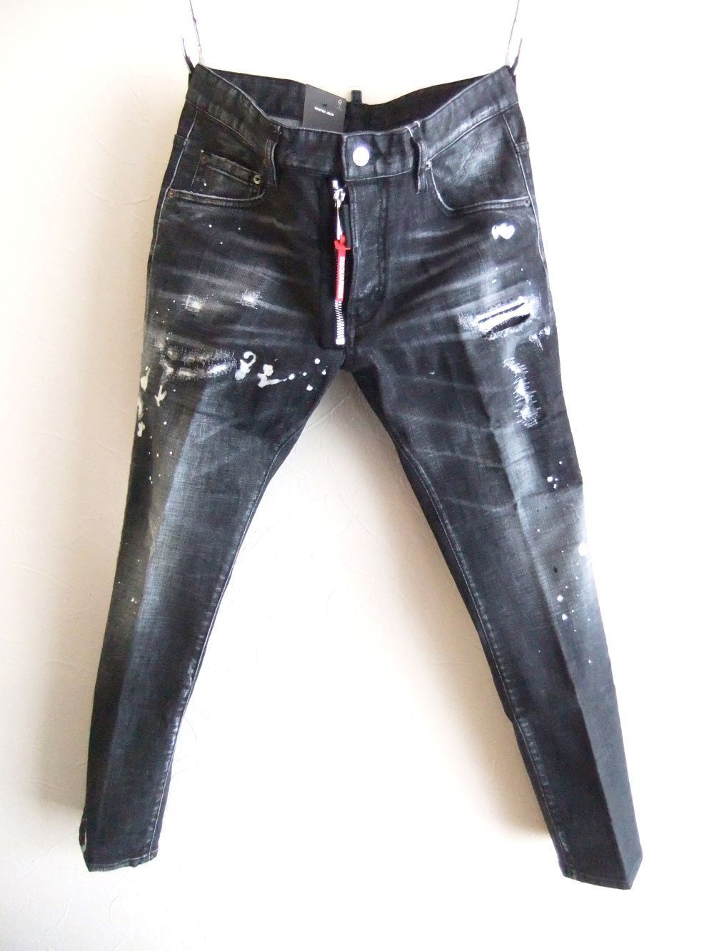 DSQUARED2 ブラックデニム スケーター 完売モデル