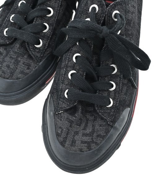 DIESEL ディーゼル スニーカー 黒系(総柄) 25.5cm 0124925F0037