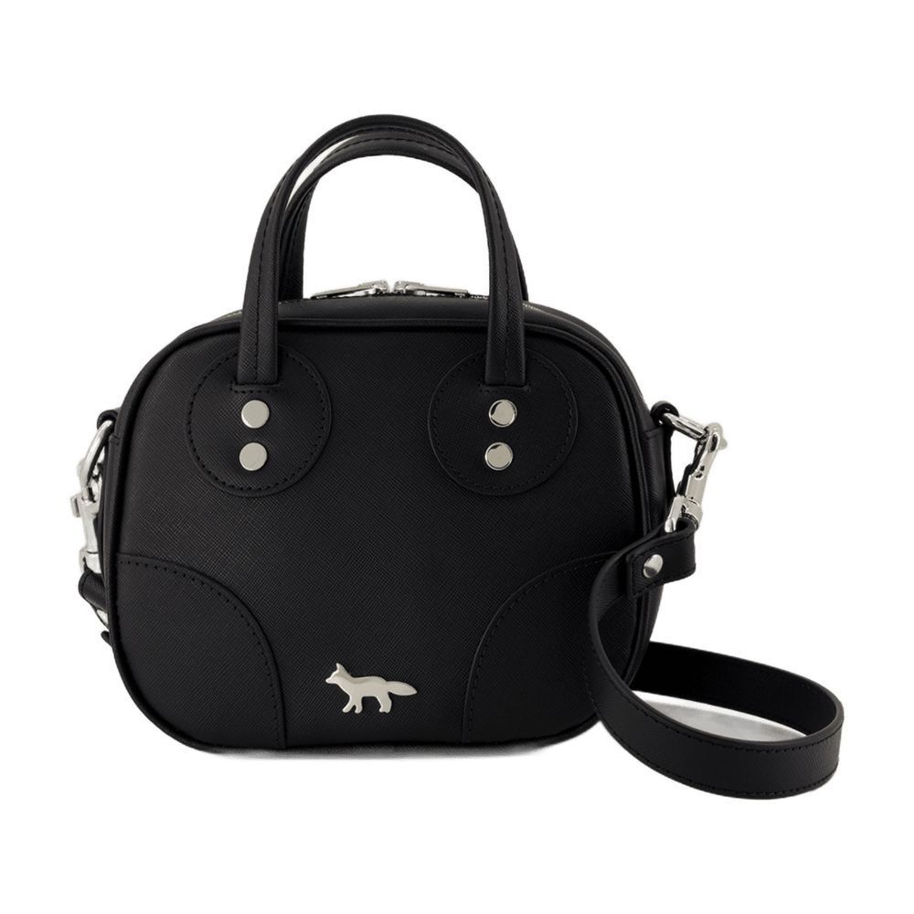 【関税込み】Boogie Crossbody - Maison Kitsune - Leather - Bl