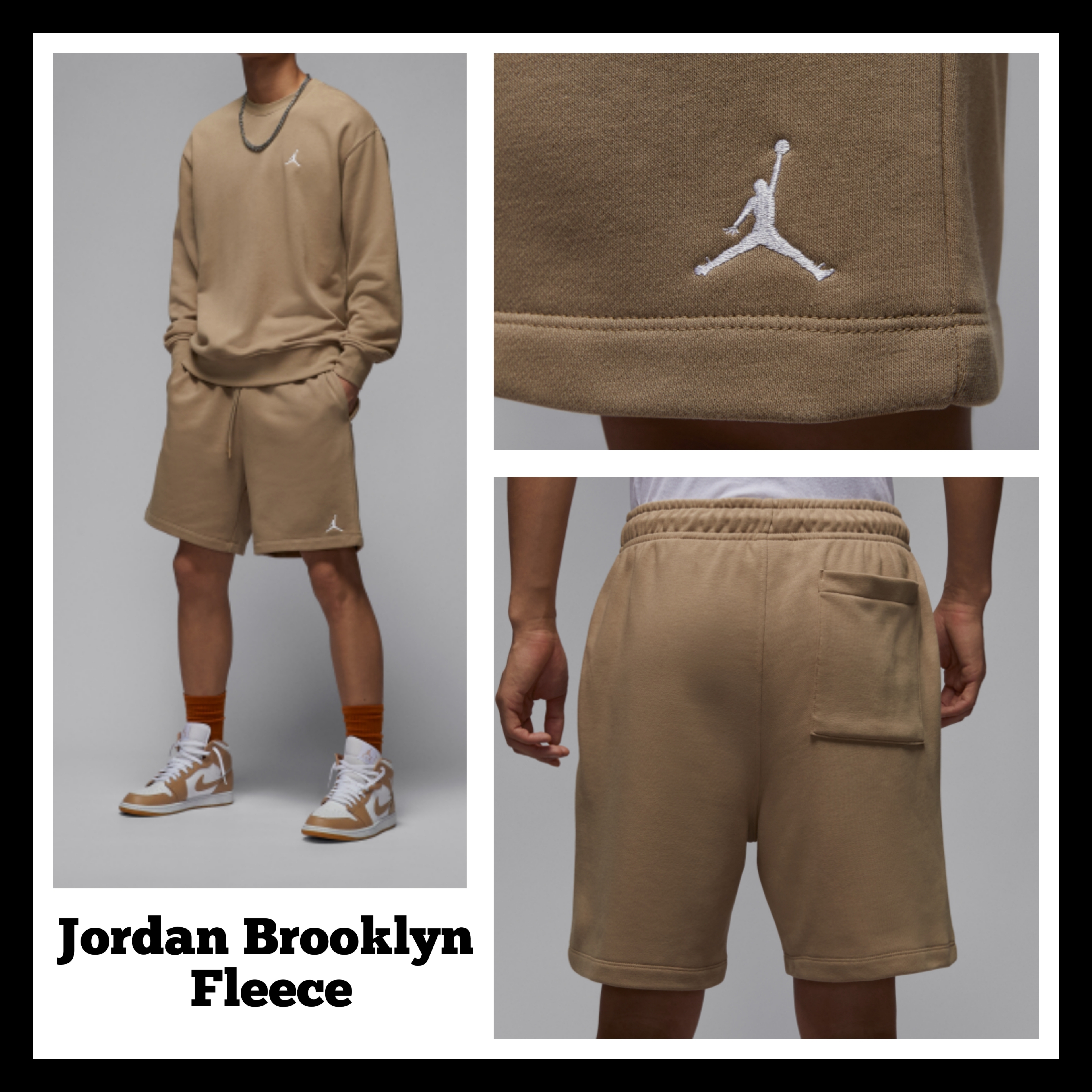 【Jordan】Brooklyn ジョーダン ブルックリン ショートパンツ
