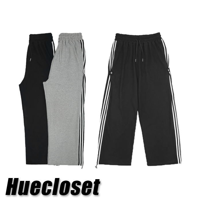 HUECLOSET Side Snap Wide Pants 25KERO２70