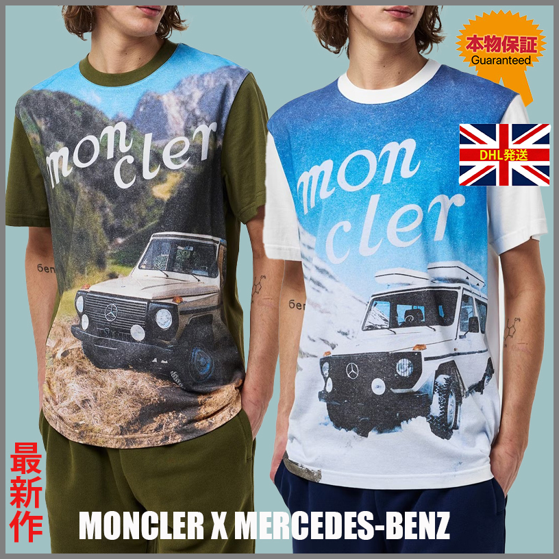 【MONCLER】最新作★ x MERCEDES-BENZ BY NIGO GRAPHICTシャツ