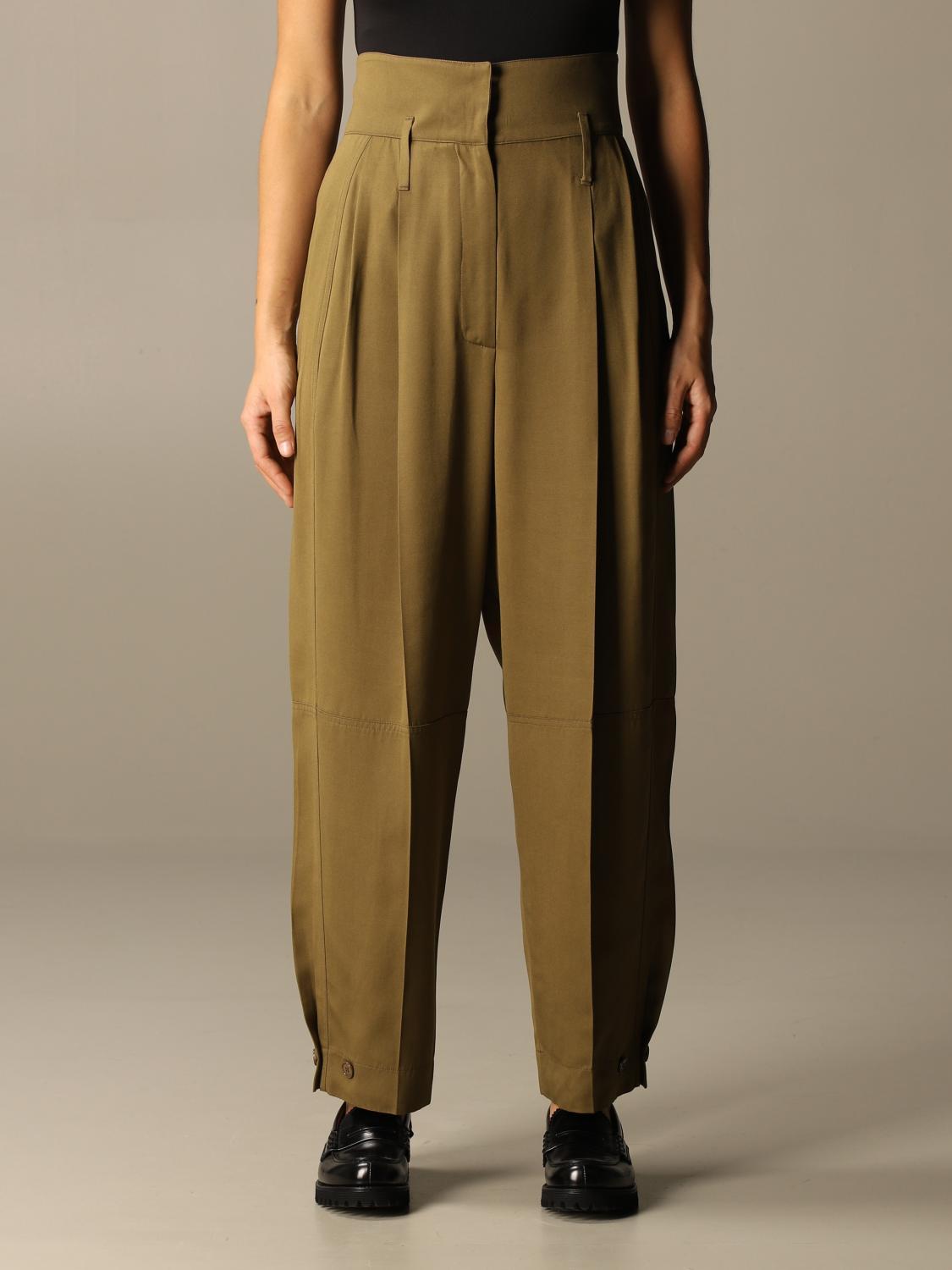 パンツ GIVENCHY Woman Pants Kaki BW50CN11VS 305
