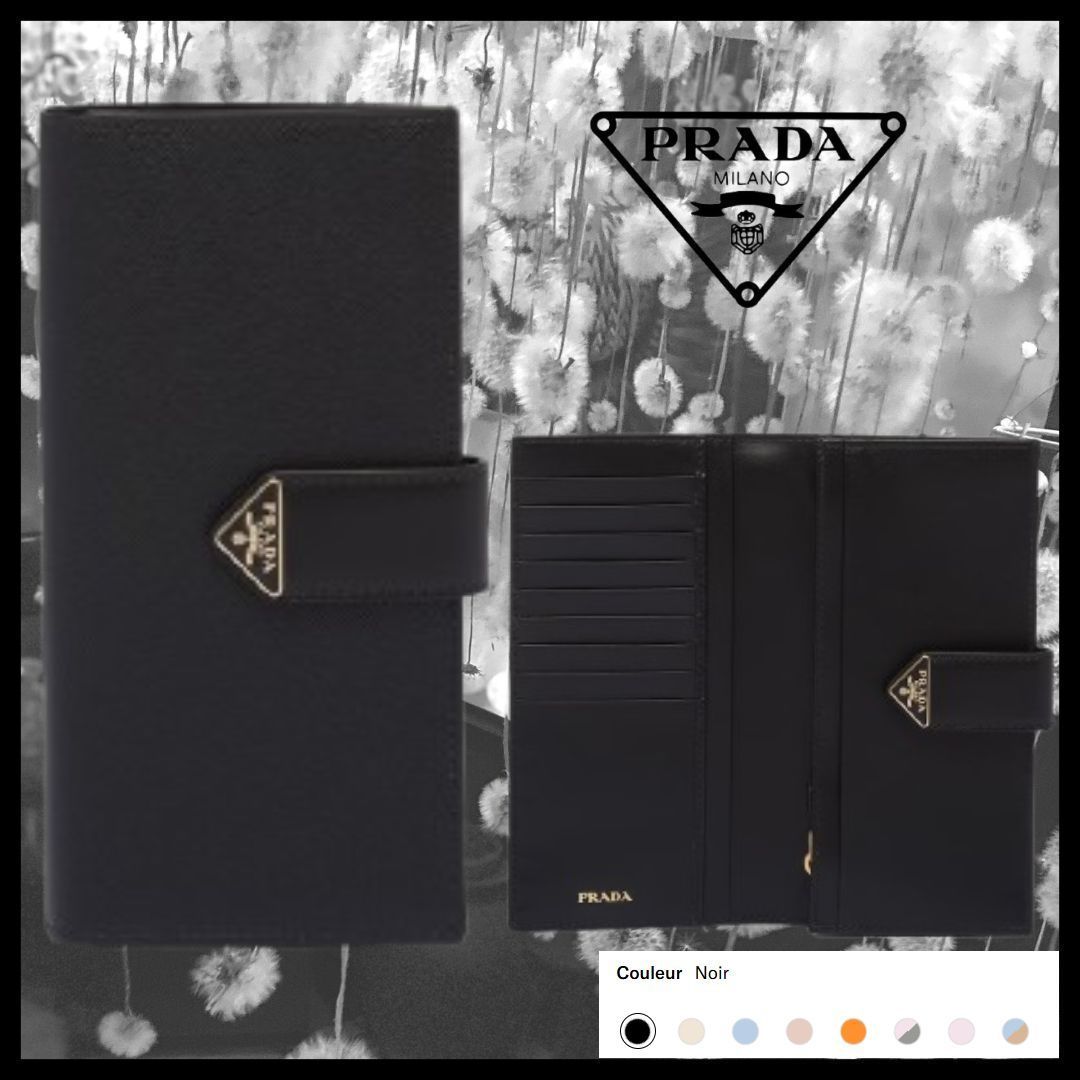 ◆PRADA◆プラダ サフィアーノタブ 財布