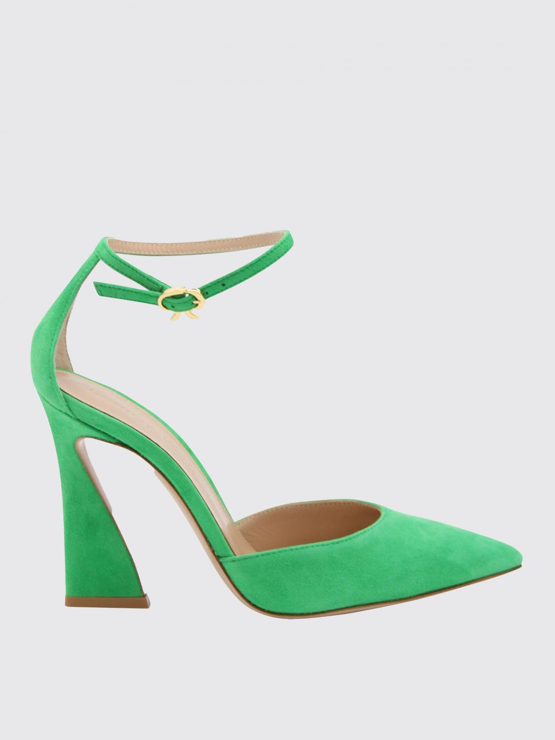 シューズ・サンダルその他 GIANVITO ROSSI Woman High heel shoes Green G4033315RICCAM