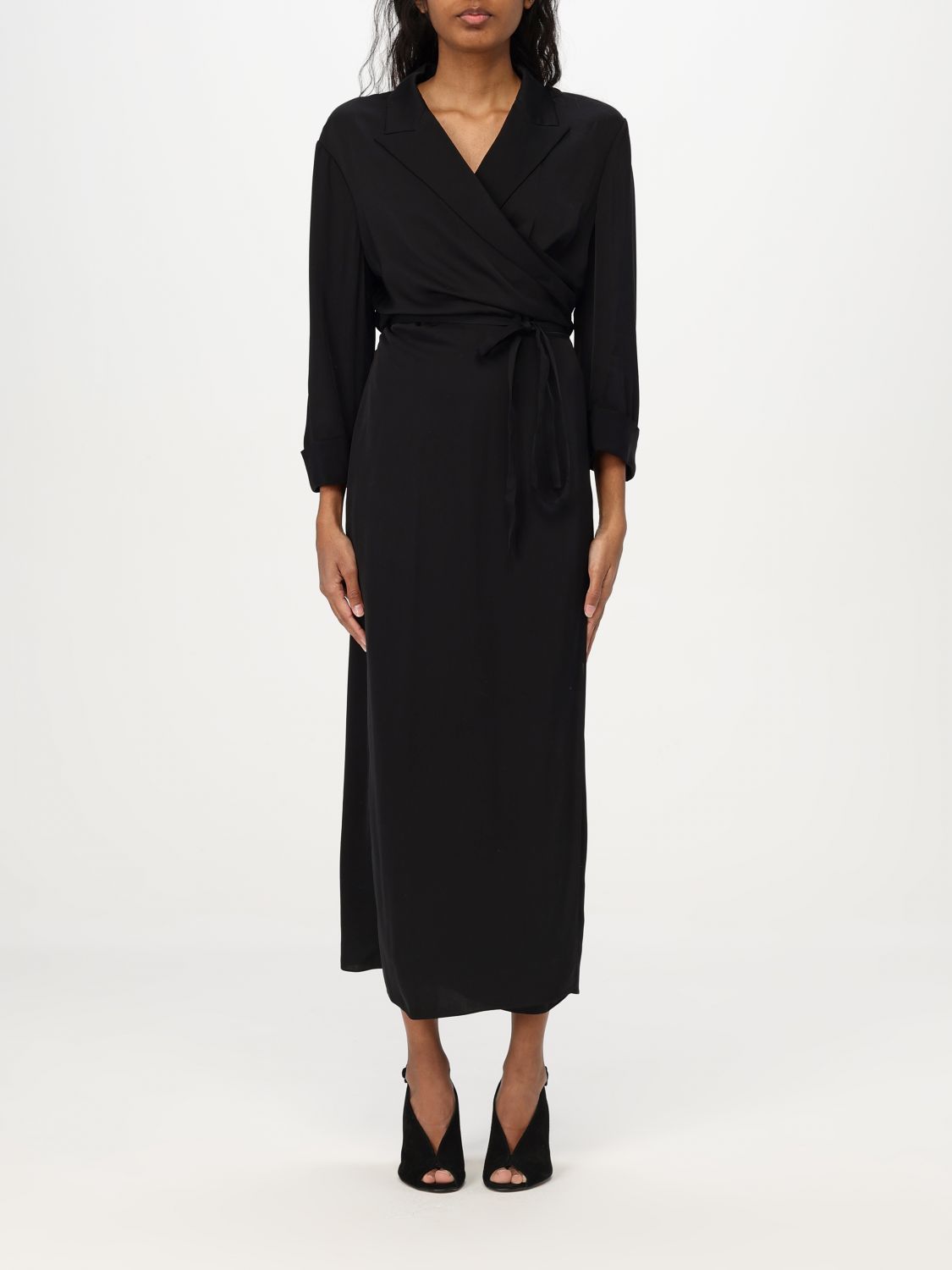 ワンピース THEORY Woman Dress Black O1102608 001