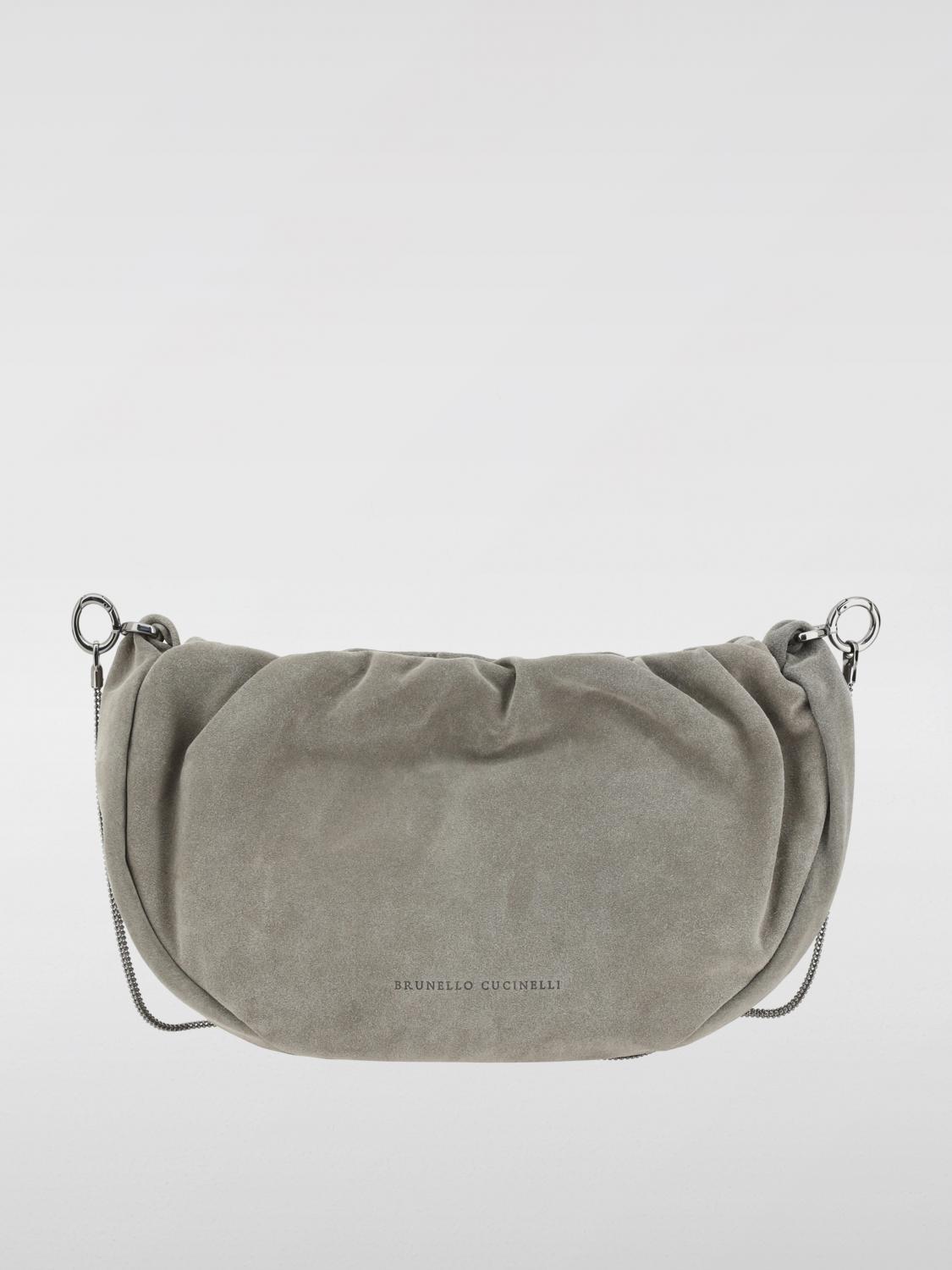 クラッチバッグ BRUNELLO CUCINELLI Woman Clutch Green MBHID2666