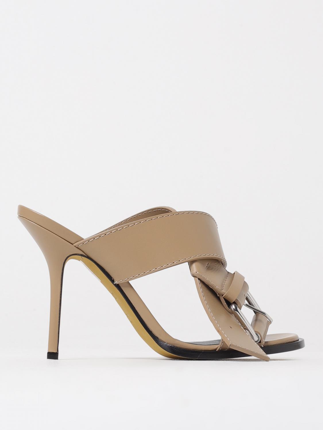 シューズ・サンダルその他 MOSCHINO COUTURE Woman Heeled sandals Beige MA2805AC1MMF5