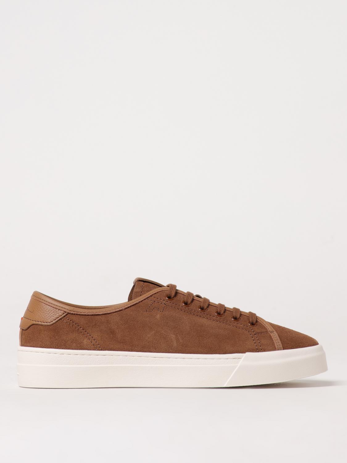 スニーカー SANTONI Men Sneakers Brown MBGT22086PNNTEGC M62