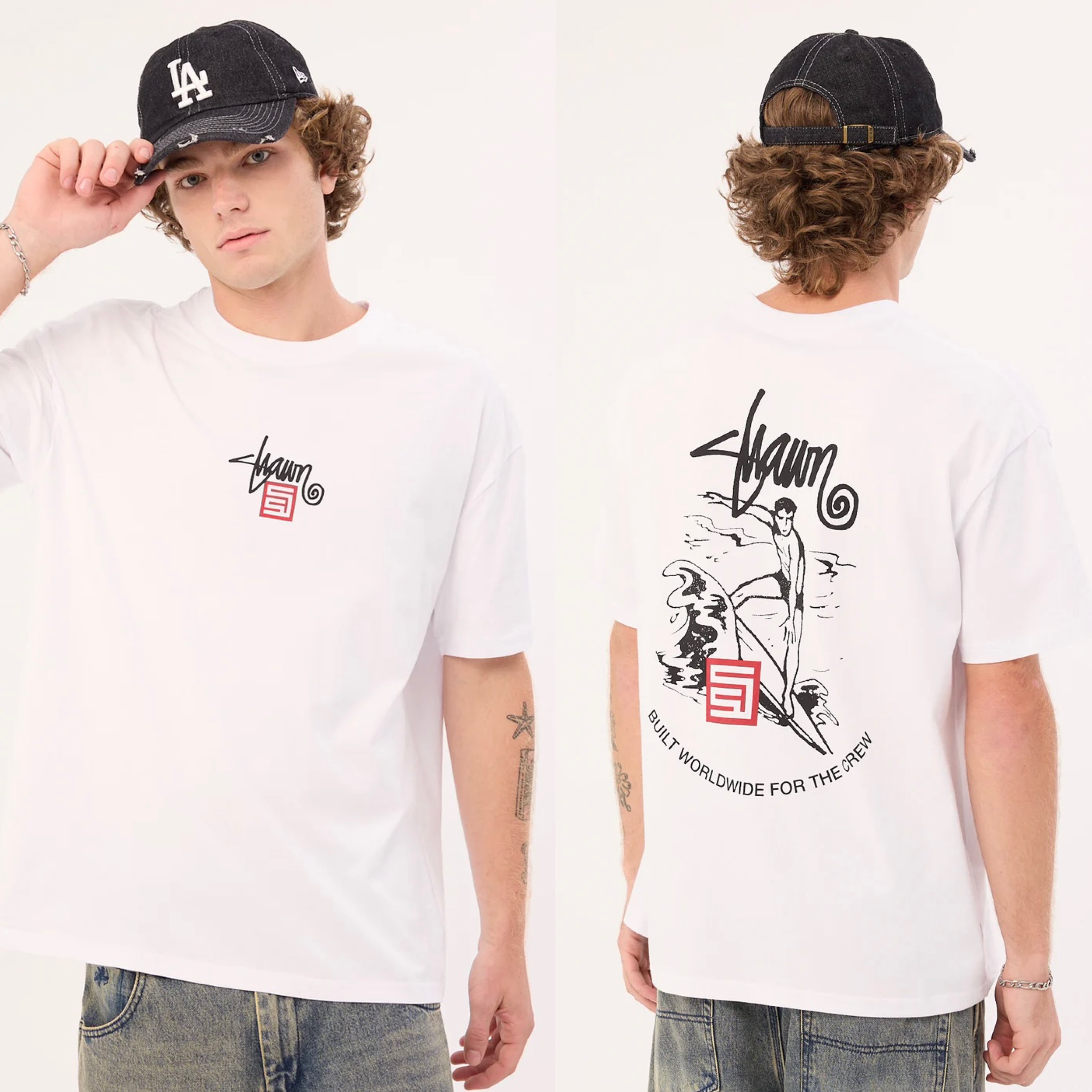 【S/DOUBLE】NEW★大人気ロゴTシャツ