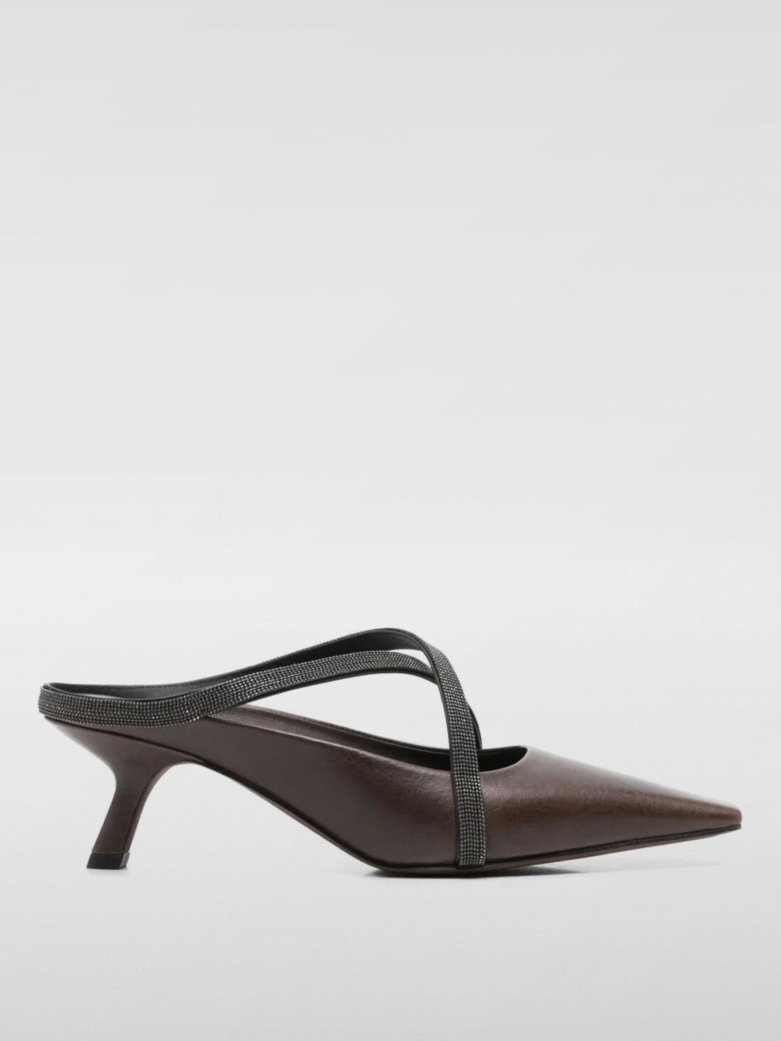 シューズ・サンダルその他 BRUNELLO CUCINELLI Woman High heel shoes Brown MZSLC2967