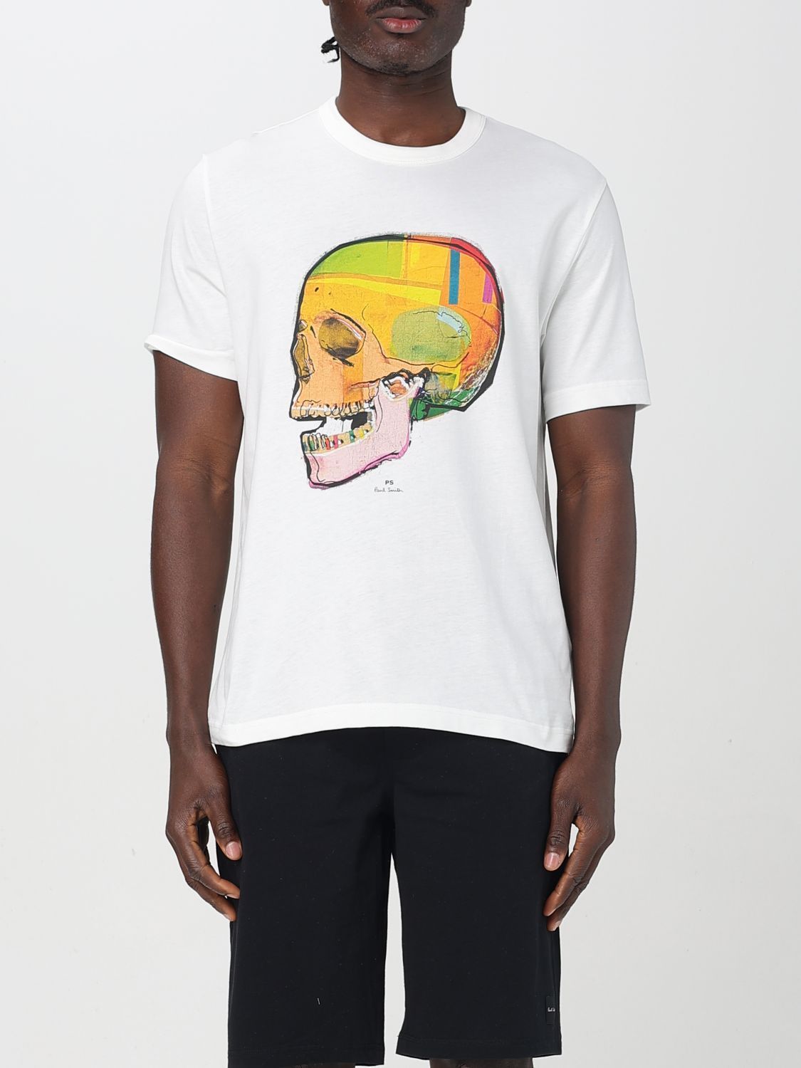 Tシャツ・カットソー PAUL SMITH Men T-shirt White M2R220XPP5119 02