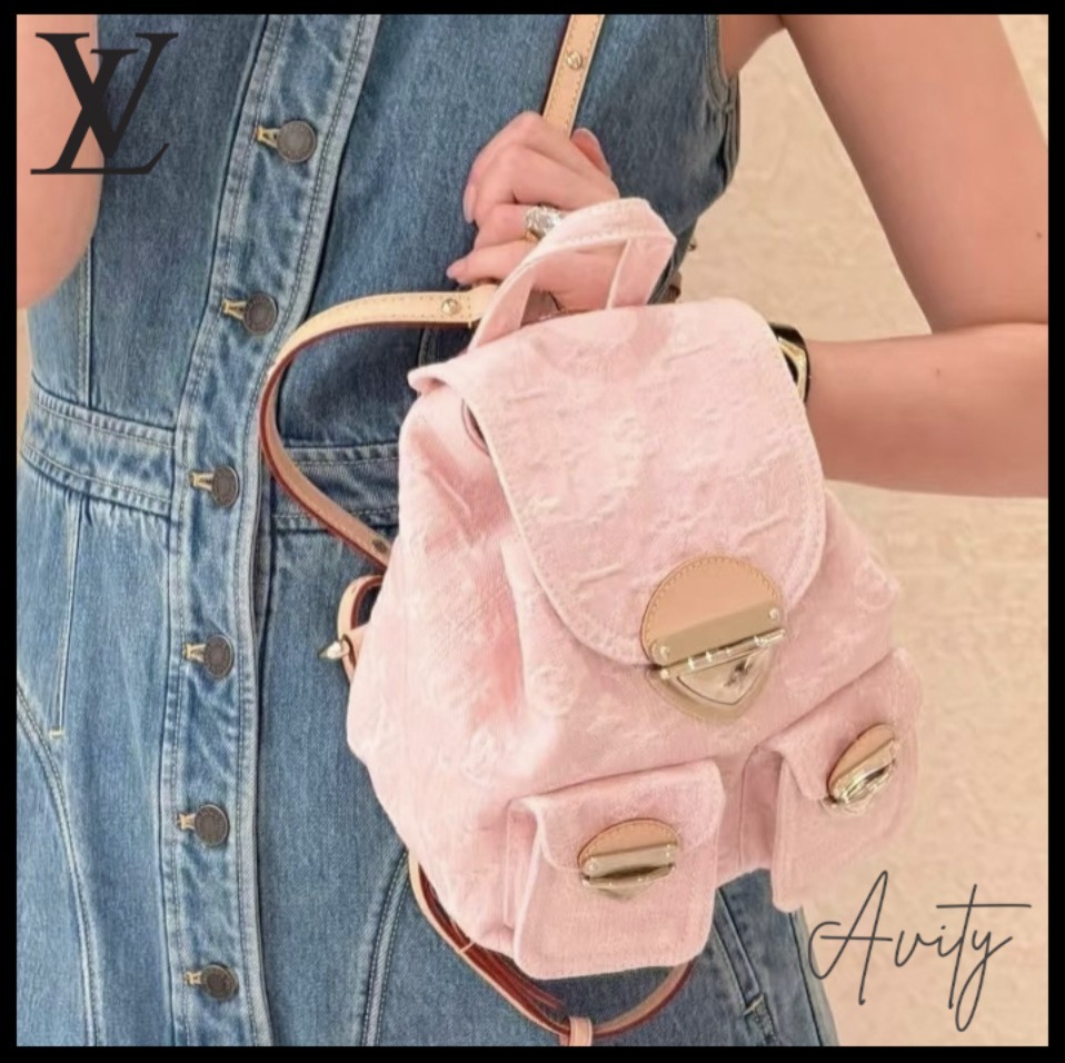 【ピンクデニム登場♪】Louis Vuitton バックパック