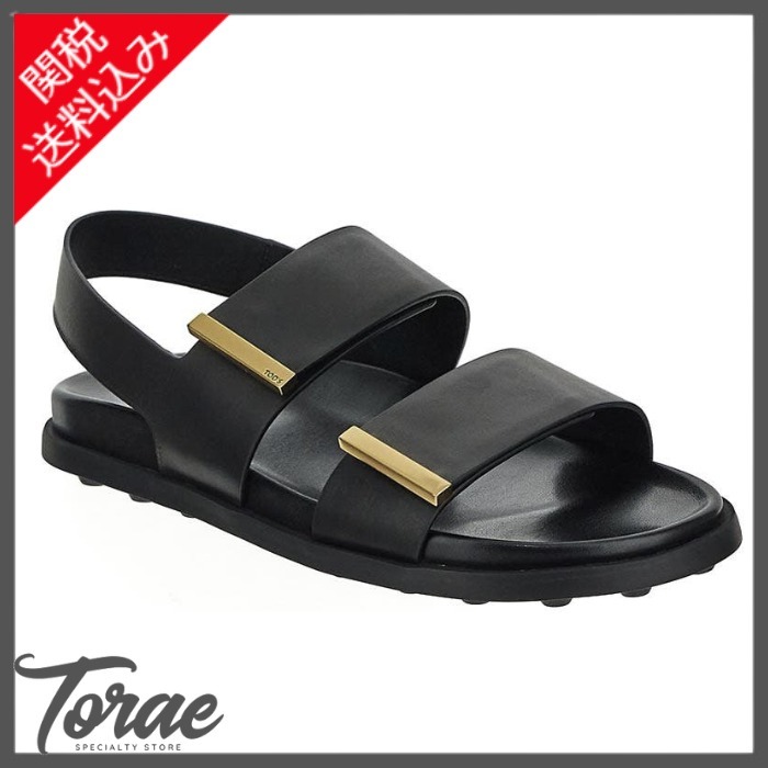 【Tod's】 Leather Sandal