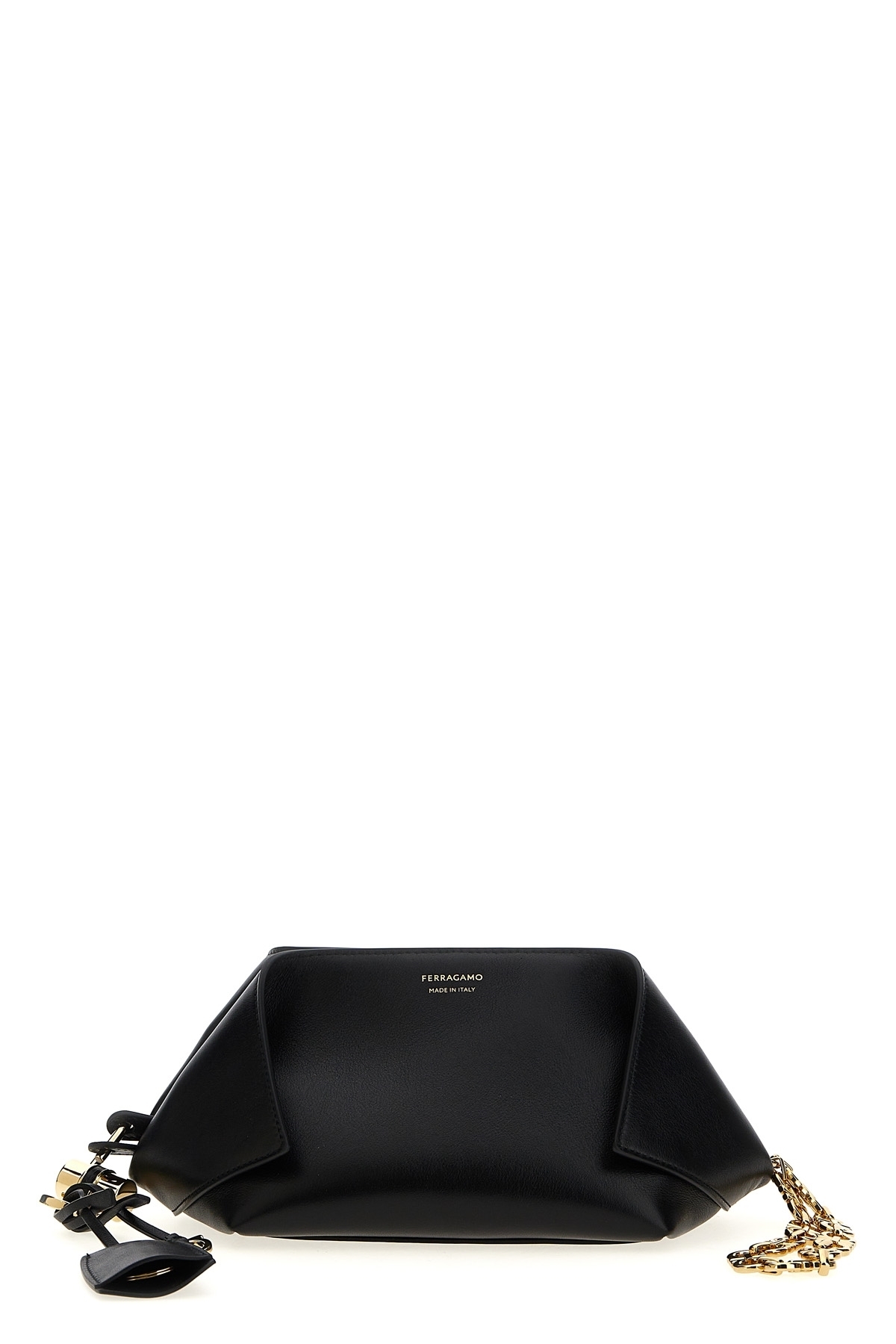 【関税込み】FERRAGAMO Leather clutch
