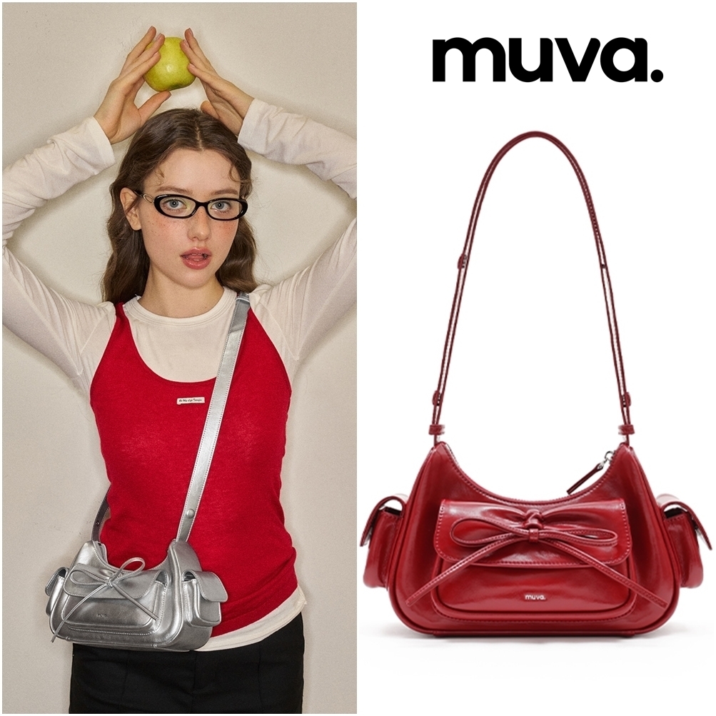 muva■ムーバ リボンスタイル ショルダーバッグ CL0414
