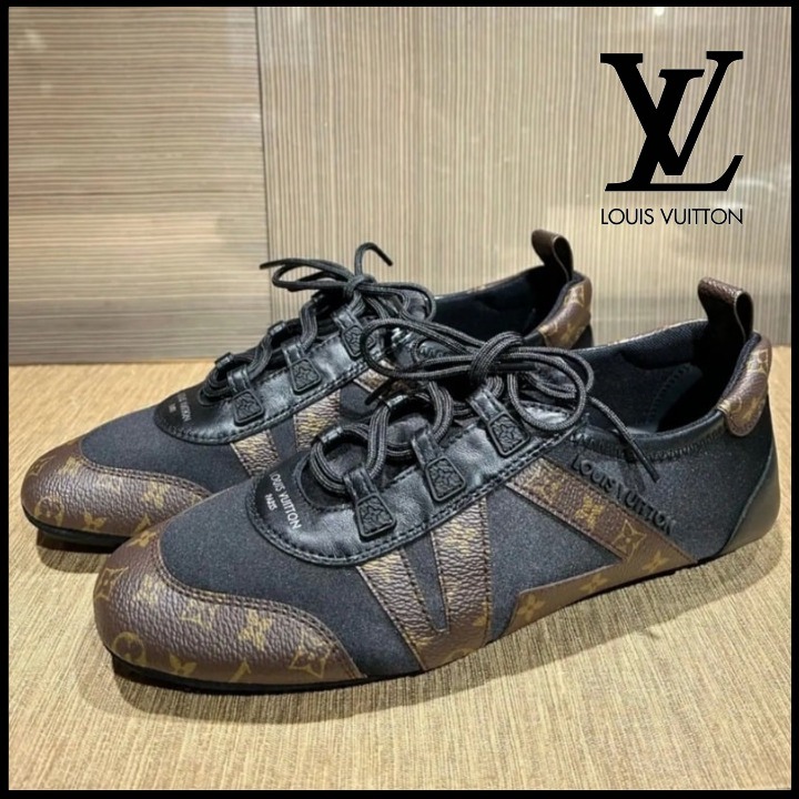 【大人カジュアルで格好良い☆】Louis Vuitton LVスニーカリーナ