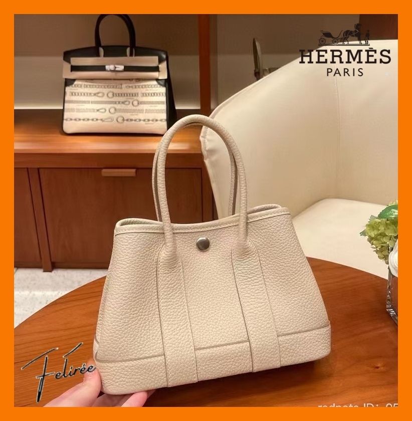 《シンプルで合わせやすい》HERMES バッグ ネオガーデン