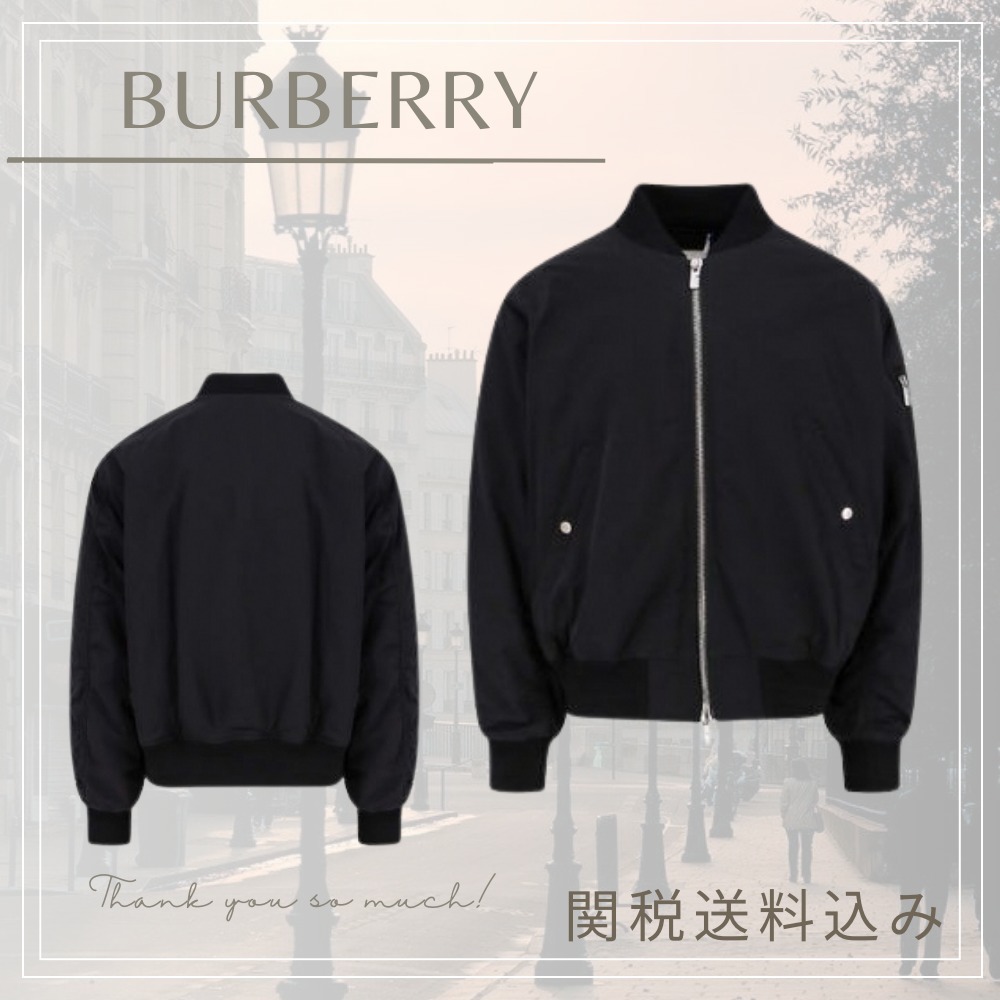 【BURBERRY】バーバリー メンズ ジャケット MA-1 ブルゾン