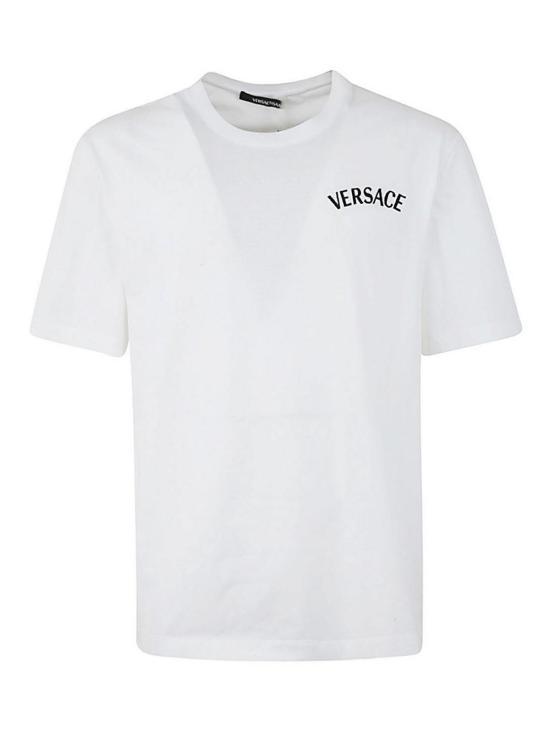 Tシャツ・カットソー VERSACE Men T Shirts 10133021A098651W010 White