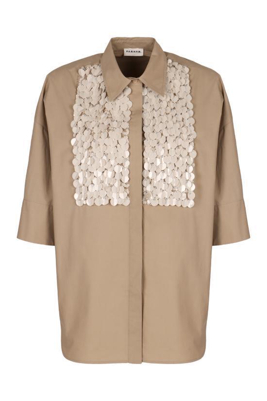 Tシャツ・カットソー PAROSH Women Tops D381244CANYOX25 003 Beige